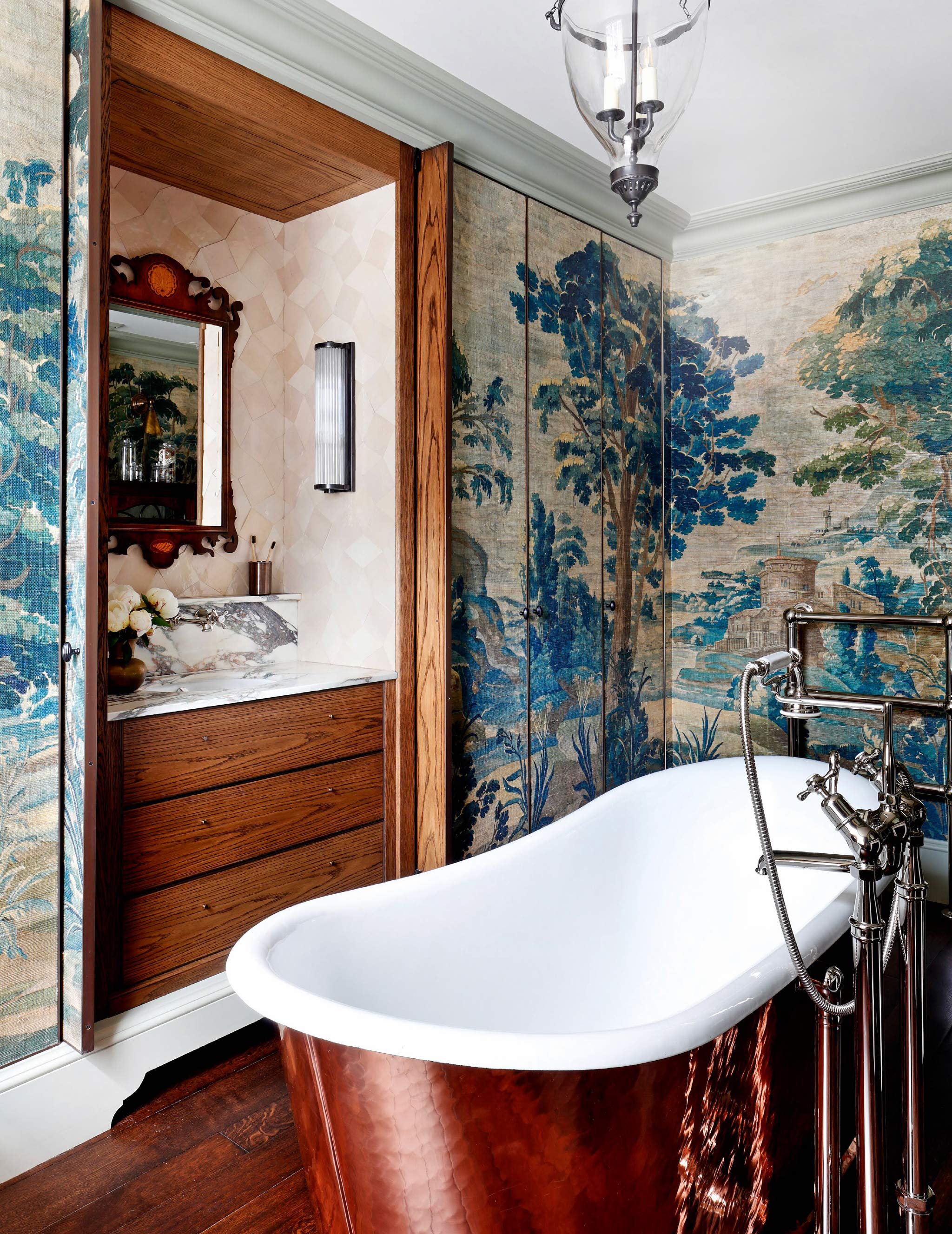 Wolterton Verdure Tapestry – Scenic Panoramic Mural ... - Watts 1874
