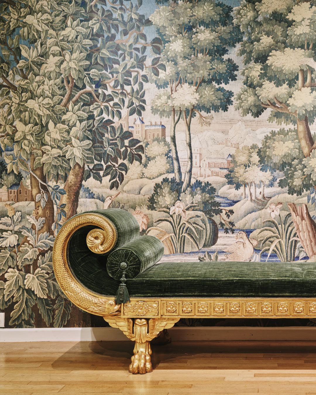 Enguerrand – Historic Verdure Tapestry, Wall Hanging, Mural | Watts 1874