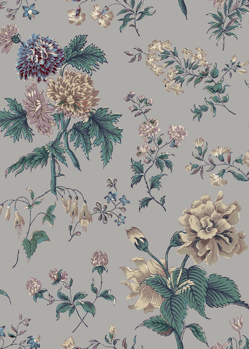 Garden House Chintz Wallpaper