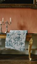 Temple Toile Wallpaper