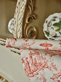 Temple Toile Wallpaper
